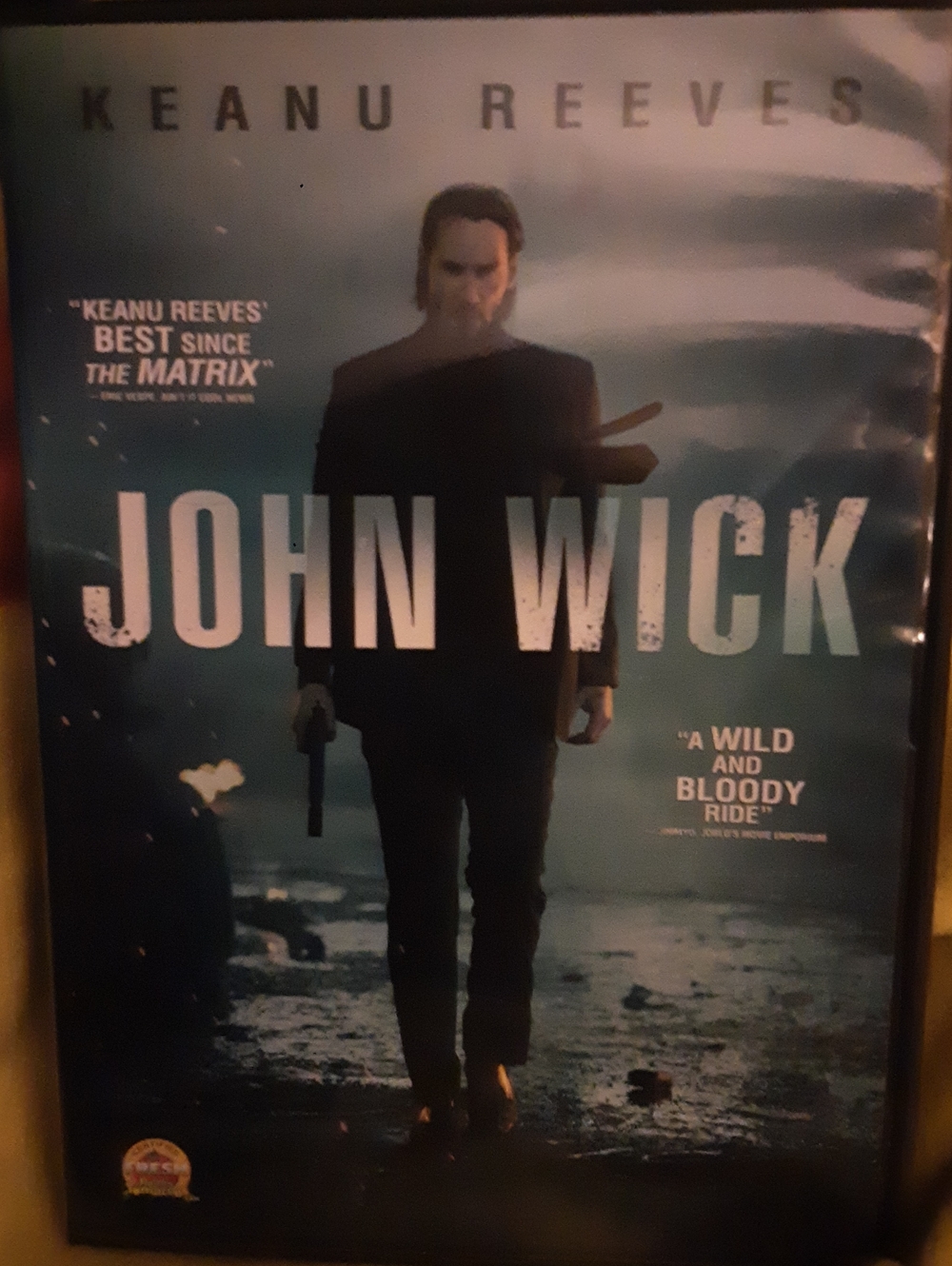 John Wick DVD.   Keanu Reeves